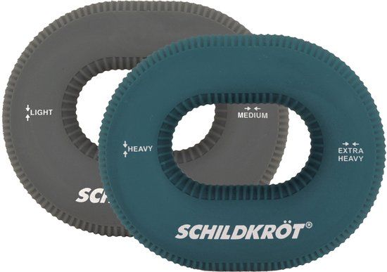 Schildkrot Fitness SCHILDKRÖT Ergo Handtrainer, set van 2, blauw / grijs