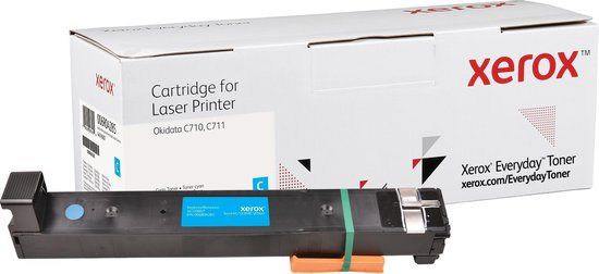 Xerox Everyday Cyaan Toner voor Oki 44318607 | Standaard rendement