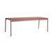 Hay - table rectangulaire Palissade - rouge - acier thermolaqué - Designer Ronan & Erwan Bouroullec
