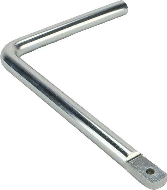 GB Boerenklinkstel - 1/3,5 mm gatenpatroon - 200x115 mm - ø12mm - Verzinkt staal EV