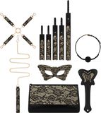 Renee S - Ensemble de 8 pièces de SM Or pailleté