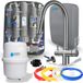 Ari Waterfilter sous évier RO7 Slim avec 7 étapes de filtration, osmose inverse (75 GPD), minéralisation et ionisation, avec graphite
