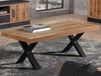 Mobistoxx OBI Table basse OBI bois tropix