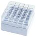 Cryobox Cryomaster® PC, wit, 25-zits, 75 x 75 x 53 mm, 196ºC tot 121ºC