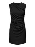 ONLY - ONLAMBER S/L RUCHING DRESS JRS - Meisjes - Mini jurken - Zwart - XS
