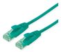 ROLINE Recycled Material 21.45.3133 netwerkkabel Groen 3 m Cat6a U/UTP (UTP) Rond