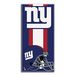 Northwest NFL New York Giants Unisex-volwassen strandlaken, 30" x 60", katoen, zone lezen
