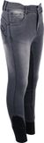 Harry's Horse Rijbroek Harrys Horse Liciano Denim Full Grip Kids Zwart-denim - 152