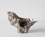 Vase Alaris Aluminium Platine Fait main