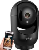 Gologi Huisdiercamera met App - 2K 4MP Ultra HD - Zwart