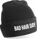 Bellatio Decorations Bad hair day muts - unisex - one size - Zwart - wintermuts