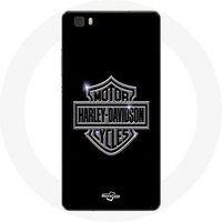 Harley Davidson Maniacase Etui voor Huawei P8 motoren logo