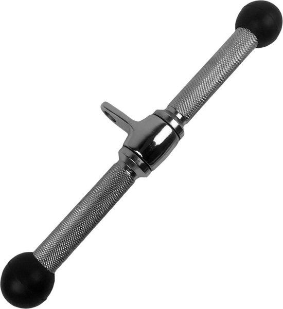 Tunturi Biceps Triceps Stang 51 cm - Grijs - Staal - 650 kg