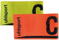 Uhlsport brassard de capitaine (jaune fluo, rouge choc) 1006750