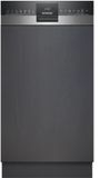 Siemens iQ300 SR53HS74KE Vaatwasser Semi-ingebouwd 10 Couverts