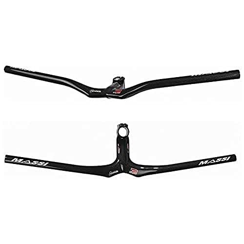 Massi X Carbon geïntegreerd stuur, sport en outdoor, zwart, vermogen 100 mm