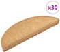 vidaXL - Trapmatten - Zelfklevend - Sisal-Look - 30 stuks - 56x17x3 cm