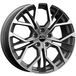 GMP MATISSE 6.5x18 pouces, 5x114.3, ET 30, anthracite mat, finition diamant