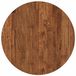 vidaXL Tafelblad Ø 50 x 4 cm Rond Massief Eikenhout Lichtbruin
