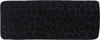 Tendance Badmat Pebble - Memory Foam - extra lang - zwart - 45 x 120 cm - antislip