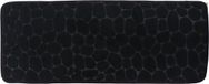 Tendance Badmat Pebble - Memory Foam - extra lang - zwart - 45 x 120 cm - antislip
