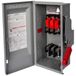 Siemens HF361 30-Amp 3 Pool 600-volt 3 Draad Gesmolten Op zwaar werk berekende Veiligheidsschakelaars