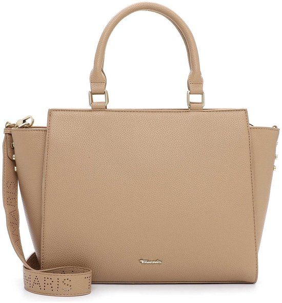 Tamaris Kiri Cityshopper Handtas Schoudertas Sand Beige