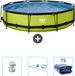 EXIT Rond Lime Frame Zwembad - 360 x 76 cm