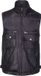 Urban 5884® Fisherman Zwart Heren Vest Maat 4XL