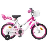 vidaXL Kinderfiets 12 Inch Roze