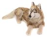 Uni-Toys Liggende wolf, 100 cm
