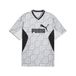 PUMA Essentials Block relaxed voetbalshirt voor Heren, Wit, Maat XS