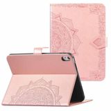 imoshion Tablet Hoes - Geschikt voor Apple iPad 11 2025 A16 / iPad 10e generatie (2022) 10.9 inch - Mandala tablet Bookcase - Rosé goud