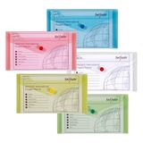 Snopake Polyfile Classic Colours - Assorted Colour Packs - DL Classic
