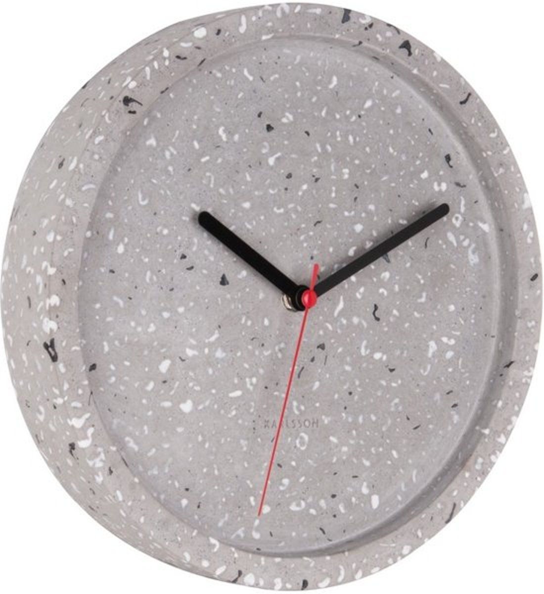 Karlsson Tom Wandklok Ø 26 cm - Grijs