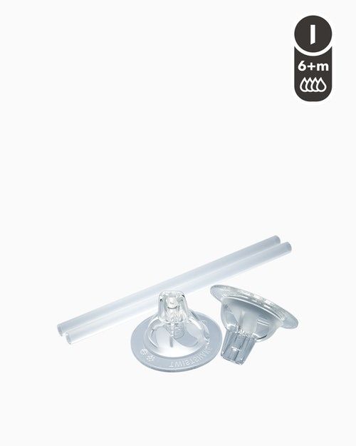 Twistshake Straw Teat - Silicone - Transparent - 2 pcs