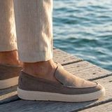 Vertice Loafer taupe Suede - Maat 42