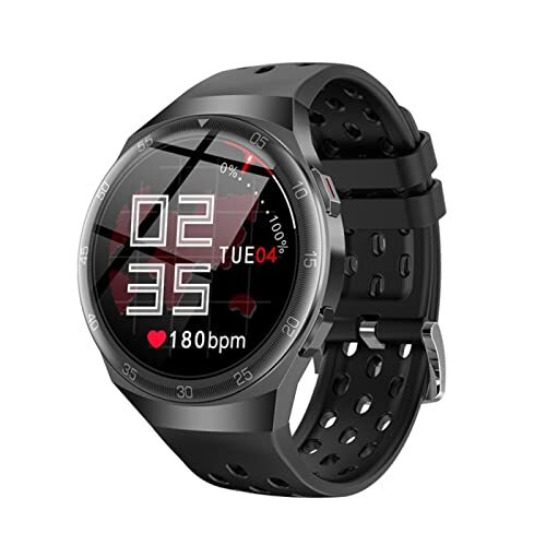 Roadoor Smart Watch Remote Selfie IP68 Waterdicht Casual Sport Fitness Smart Horloge compatibel met Outdoor Zwart
