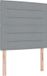 vidaXL Boxspringbed met matras Lichtgrijs 100 x 200 cm Stof
