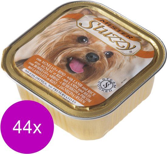 Mister Stuzzy Dog Paté 150 g - Hondenvoer - 44 x Lam&Rijst