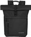 Travelite Basics Rollup Sac à dos - Sac à dos avec compartiment pour ordinateur portable 15,6" - Noir