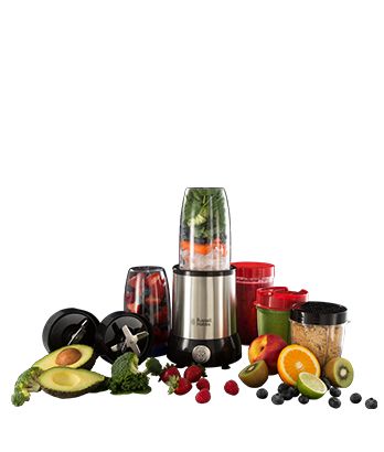 Russell Hobbs Nutri Boost Blender - 700W - Zwart/Zilver