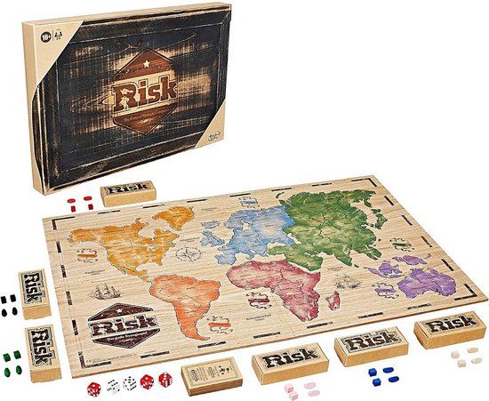 Hasbro Gaming Risk Vintage Editie Bordspel - 5010993794560