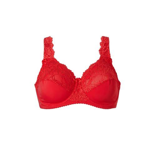 Plaisir +size Beate Beugel BH - Rood - Maat: 5711971050912
