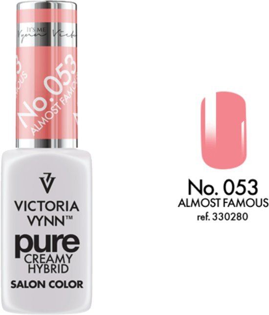 VICTORIA VYNNâ„¢ Gel Nagellak - Gel Polish - Pure Creamy Hybrid - 8 ml - Almost Famous - 053