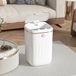 Dailygoods Poubelle 20 Litres Capteur Automatique Aluminium Carré