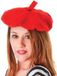 Rubies Franse baret - rood - polyester - voor volwassenen