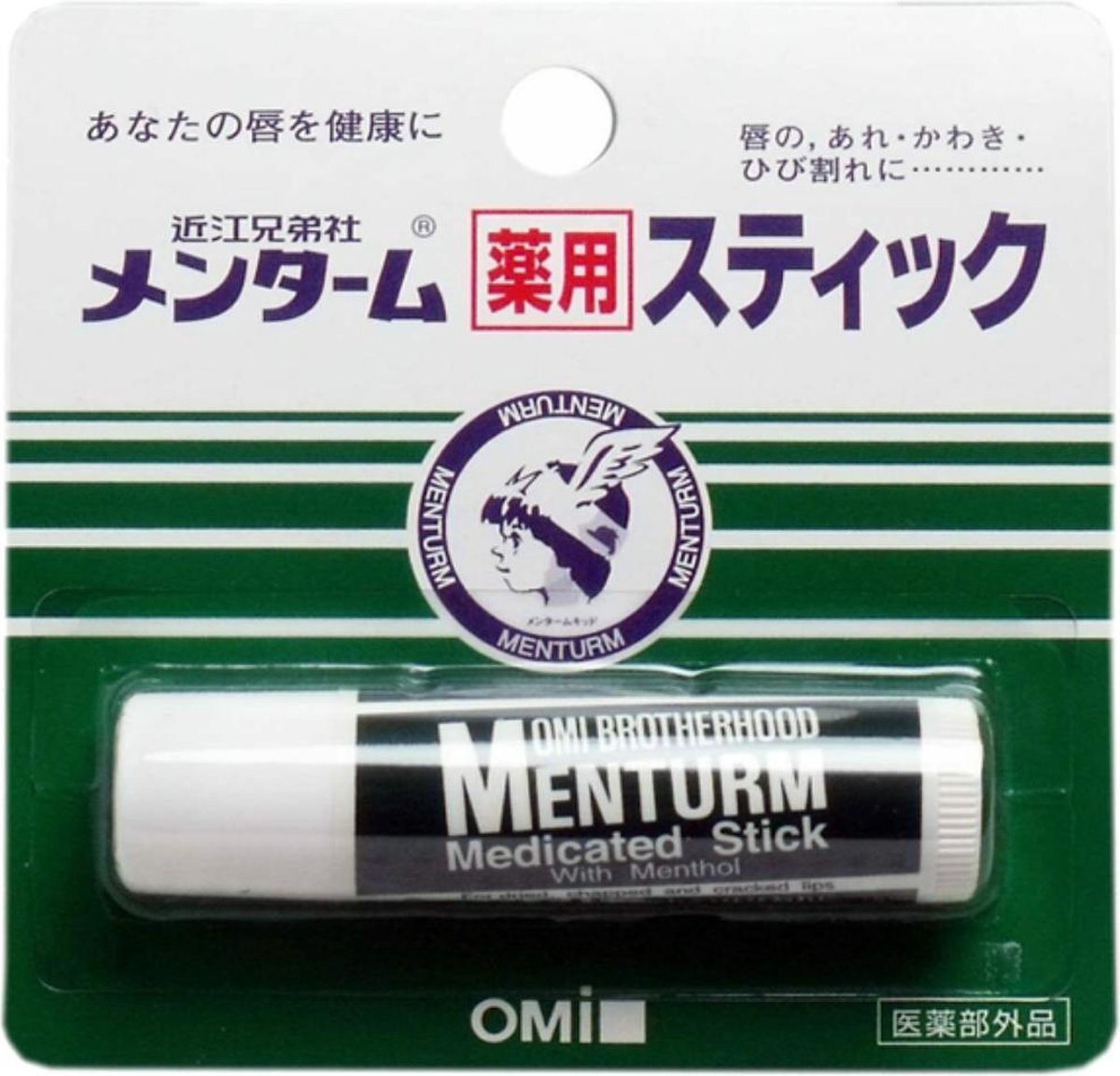 The Omi Brotherhood Omi Brotherhood - Menturm Medicated Lip Balm 4gr