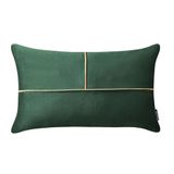 ROOM99 Be Glam Simple 30 x 50 cm sierkussenhoes donkergroen