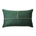 ROOM99 Be Glam Simple 30 x 50 cm sierkussenhoes donkergroen